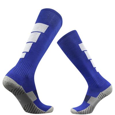 China New Style Breathable 100 Cotton Sports High Quality Sport Socks Soccer Socks Football for sale