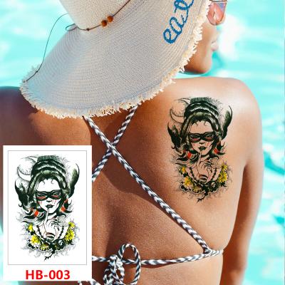 China Wholesale Non-Toxic And Eco-friendly Fake Tattoo Sticker Hp118 Non-Toxic And Eco-Friendly Wholesale Extended ARM Waterproof Temporary Tattoo Sticker for sale