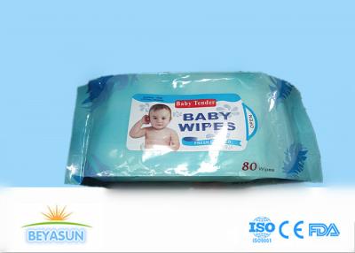 China Medical Disposable Wet Wipes Skin Care , Sanitizing Organic Antibacterial Wipes for sale