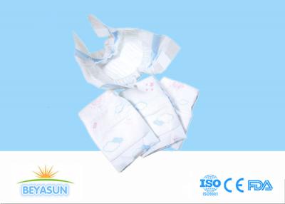 China Comfortable Disposable Newborn Baby Diapers Super Absorption With Non - Woven Film for sale