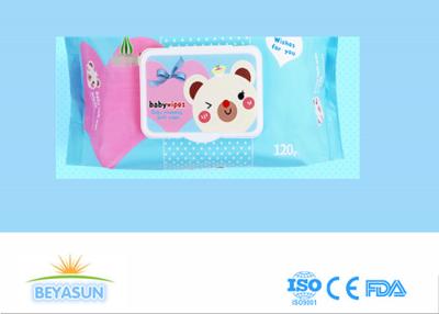 China Durable Pure Water Flushable Baby Wipes Alcohol Free Unscented Wet Wipes for sale