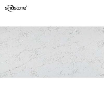 China 2021 Modern Eco - Friendly Kitchen Countertops Wholesale Polished Engineering Quartz Stone Slab for sale