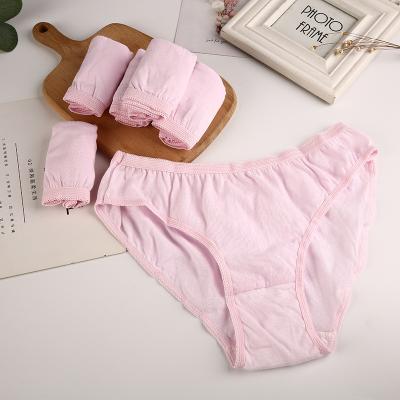 China Antibacterial Cotton Women's Underwear For Disposable Spa Panties Women Briefs Stock Sale for sale