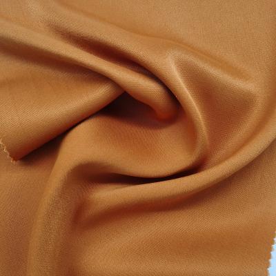 China High Quality Wrinkle Resistant Viscose Rayon Satin Fabric Woven Solid Color 100% For Women's Dressing for sale