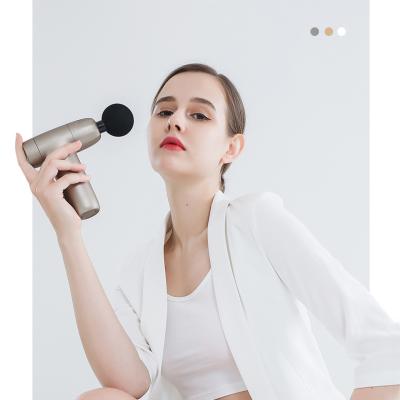 China Body Massager Gun Deep Pressure Relieve Massage Gun Private Label Gym Body Muscle Therapy Cordless Massage Gun for sale