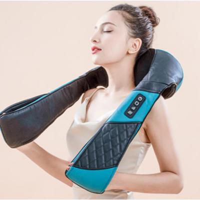 China Body Electric Full Body Heated Back Pain Shiatsu Neck and Shoulder Massager Massager Kneading Vibrating Tapping Thermal Belt for sale