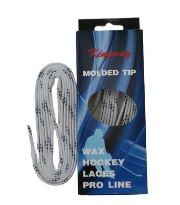 China Polyester Wholesale Colored Flat Custom Waxed Hockey Skate Laces for sale