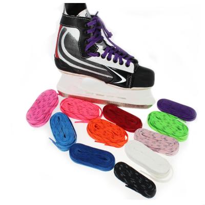 China Flat Colored Waxed Prime Quality Hockey Laces for sale