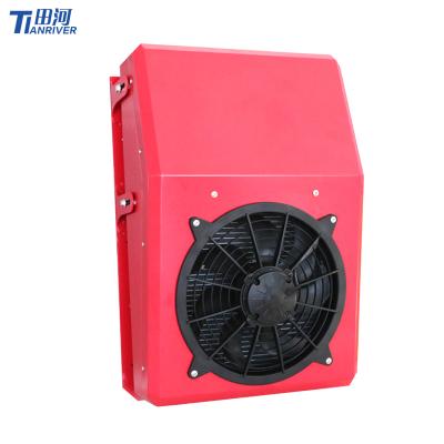 China DC 12V/24V Roof Caravan Mini Bus Parking Cooler Truck Smart Electric Air Conditioner 640*465*190mm for sale