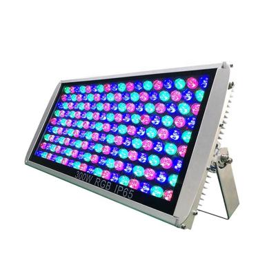 China 200 watt outdoor color control ip65 200 theme park dmx flood light led rgb for sale