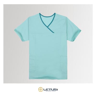 China OEM Anti-Shrink Medical Clothing Hospital Uniform For Doctors Dress Men Hospital Clothing Patient Clothing Unisex Cotton Customized for sale