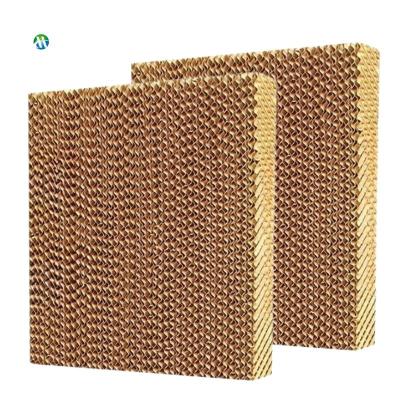 China Cultivate hot selling Honglian good quality evaporative cooling pad for greenhouse poultry farm with water cooling system for sale