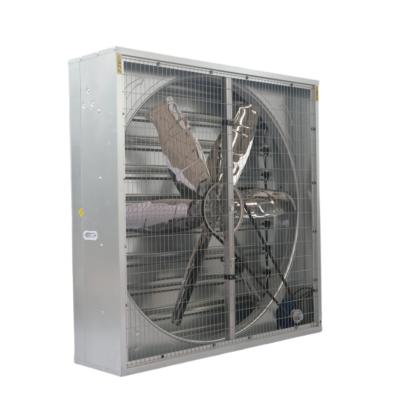 China Large Air Circulation 54inch Heavy Hammer Warehouse Greenhouse Hothouse Greenhouse Exhaust Fan Industrial Cooling Exhaust Fan for Poultry Farm for sale