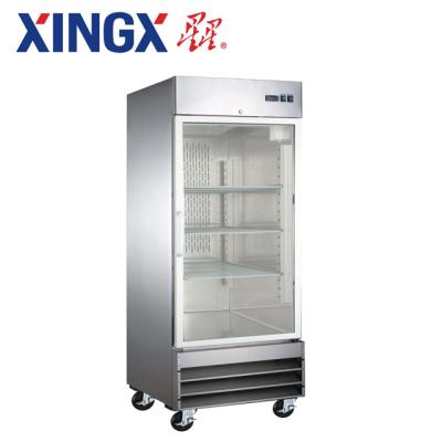 China Glass Commercial Single-temperature Swing Door refrigerators_CFD-1RR-G-HC-Refrigeration Equipment for sale