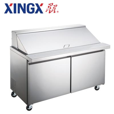 China Single-temperature salad / sandwich prep tables, undercounter refrigerators_SCLM2-60-HC-Refrigeration equipment for sale