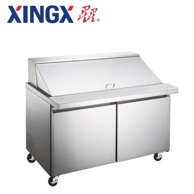 China Two-Door Single-Temperature Salad / Sandwich Prep Tables 36