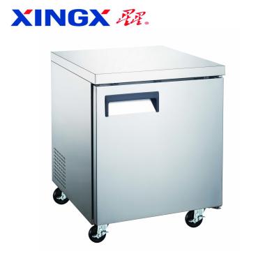 China Single-temperature tabletop counter refrigerator, catering supplies_UUC27R-HC-Refrigeration equipment for sale