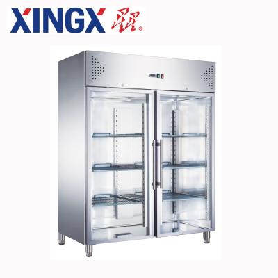 China Refrigerated Single-Temperature Freezer Display Cabinets_GX-GN1410BTG-Refrigeration Equipment for sale