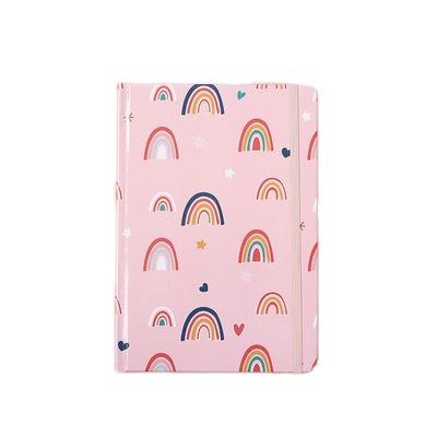 China Custom Farming A5 Size Hardcover Student Paper Diary Sports Business Stationery Journal Notebook With Binding for sale