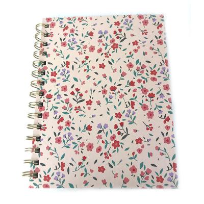 China New Design A5 Custom Binding Wire Notebook Diary Journal Planner Notepad Spiral Binding Notebooks For Gift for sale