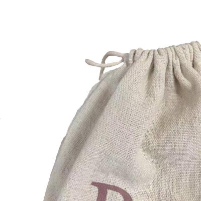 China Unbleached Reusable Reusable Natural Canvas Bread Bags Food Storage Housewarming Wedding Gift Storage For Artisan Bread for sale