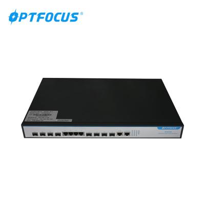 China FTTH EPON OLT with 4*EPON+4GE RJ45 Uplink+4GE SFP, supports up to 1024 EPON ONUs under 1:64 splitter ratio for sale