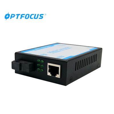 China FTTH Factory OEM&ODM 100M 1550nm SC/LC/ST Cts Media Converter 6 Port SFP Media Converter for sale