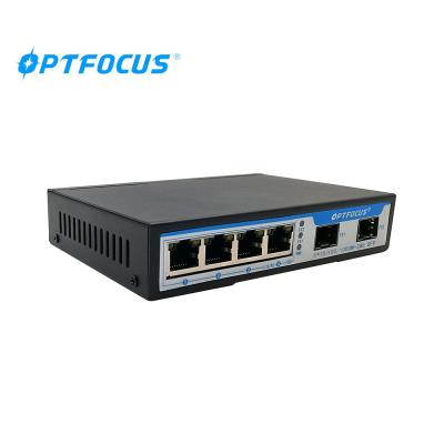 China Port Port Gigabit Switch 5 FTTH Ethernet Switch 5 Support Passive Switch 5 Ports POE Ethernet Switch for sale