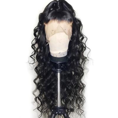 China Women 2019 Factory Wholesale Cheap Realistic Lace Front Wig Brazilian Human Hair Wig Kinky Curly Hair Full Lace Wig for sale