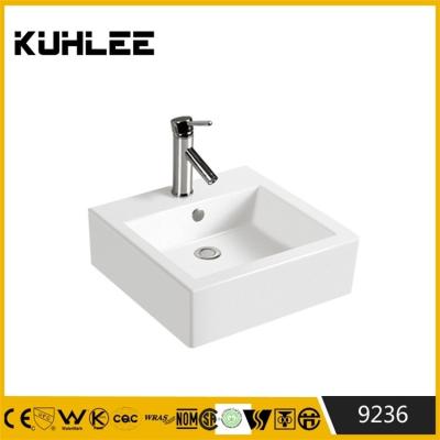 China Square Ceramic Vitreous Bath Wash Hand Basin KL9236-9240 for sale