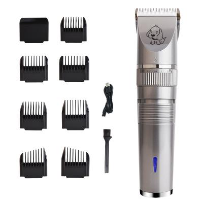 China Car Maker Electric Rechargeable Low Noise Pet Clipper Shaver Cat and Dog Clipper for sale