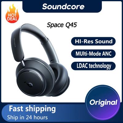 China Original Anker Soundcore Q45 Space Q45 ANC Earphones Long Playtime 50H Earphone Long Hires Sound Wireless 5.3 App Control for sale