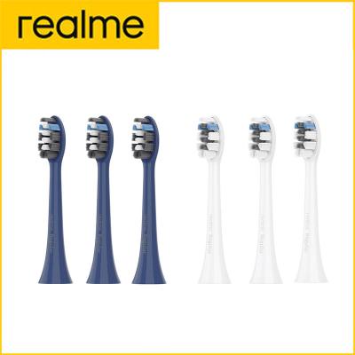 China Original Household realme M1 Electric Toothbrush Head 3 In A Box Official Authentic Smart Toothbrush Head Adult Smart Automatic Whitening for sale