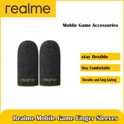 China Original Realme touch buttons mobile gaming finger sleeves mobile gaming touchpad is suitable for King Eat Chicken and Peace Elite for sale