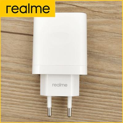 China UniversalÂ   EU PLUG Official Original Realme 33W Power Adapter QC 33W Fast Charger Head for Oppo cargador cargador charging caricbattery for sale