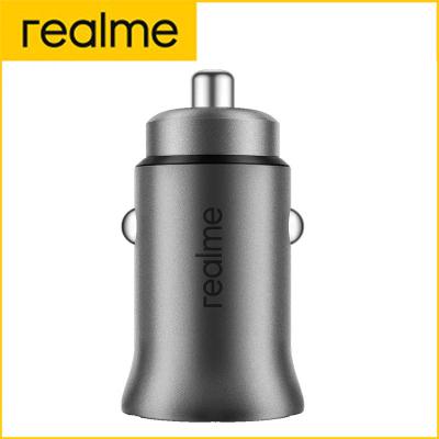 China Mobile Phone Realme Official Original Vehicle Instant Fast Charging 33W Car Mounted Converter Charger Connector Apply for sale