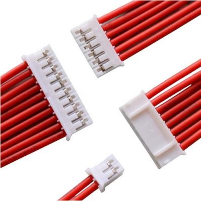 China Electronic Equipment JST PHR PH 2.0mm Lipo Battery And Other Customized Pitch 2-10 Pin Terminal Connectors Cable Assembly for sale