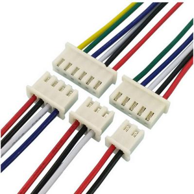 China JST XH 2.54mm 2P ​​3P 4P 5P 6P Battery Male Connector Extension Cable Assembly for sale