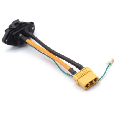 China Eco-friendly Customizable Mass Connector XT-90 Female Sockets Adapter Wire Harness For Battery Charger for sale