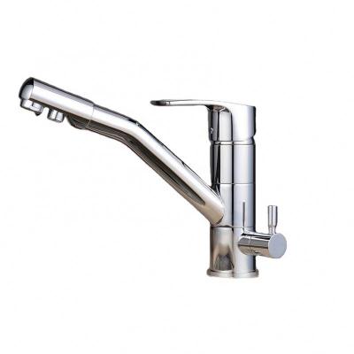 China Thermostatic Faucets 2 in 1 Brass Sink Faucet Water Purifier Kitchen Faucet for sale