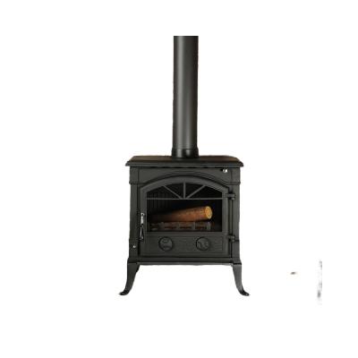 China Indoor Freestanding Wood Burner Metal Sheet Stove Heater Wood Fireplace Burner for sale