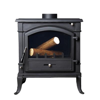 China Metal High Selling Modern Design Wood Burning Indoor Wood Stove Cast Iron Stoves Wood Burning Fireplace for sale