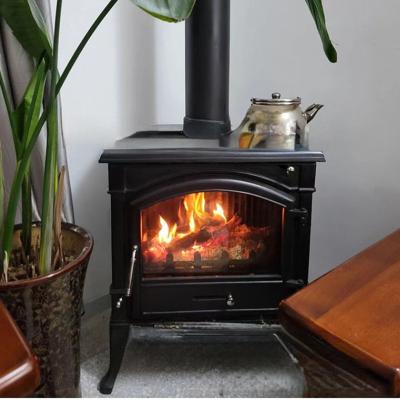 China Factory direct sale thickened cast iron freestanding wood burning stove for indoor directly supplied by manufacturer for sale