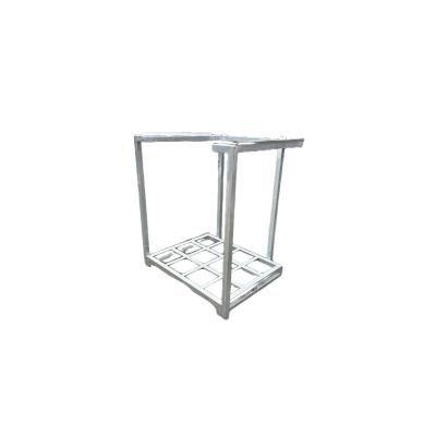 China Warehouse Storage Rack Heavy Duty Portable Stacking Hot Dip Galvanized Storage Rack Iron Frame for sale