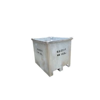 China Warehouse Food Grade Container Food Storage Barrel Hot Dip Galvanized Iron Bucket for sale