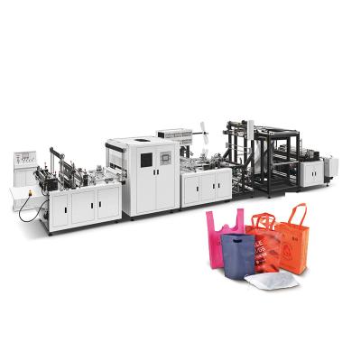 China ZXL-E700 Biodegradable Hotels pp non woven bag making machine eco bag making machine for sale