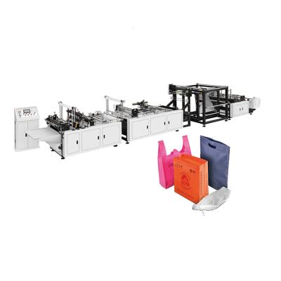 China Hotels Nonwoven T Shirt Bag Making Machine Price Nonwoven Bag Making Machine Price for sale