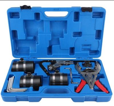 China For Remove and Install Ring Compressor Cleaning Piston Ring Service Tool Set Engine Ring Piston Ratchet Expander Compressor Kit for sale