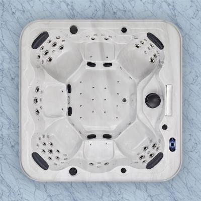 China Modern 7 person or 8 person luxury outdoor sex whirlpool massage hot tubs hydro massage bath tubs for sale