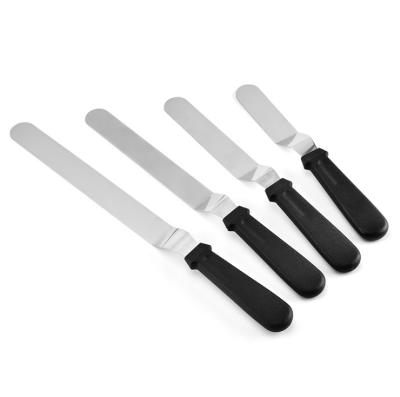 China 6 8 10 Wholesale Viable 12 Inch Sharp Hard Body PP Plastic Stainless Steel Handle Wedding Cake Cutting Butter Knife for sale